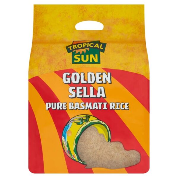 Tropical Sun Golden Sella Pure Basmati Rice 5Kg Regular price