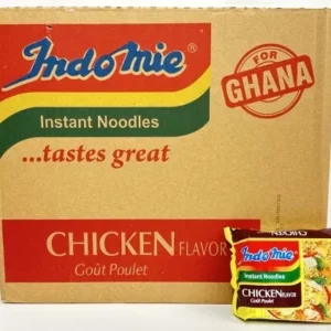 Indomie Chicken Noodles from Nigeria, 70g, Pack of 40
